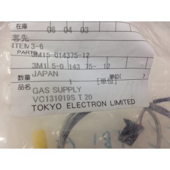 TEL 3M15-014375-12 GAS SUPPLY VC131019S T 20